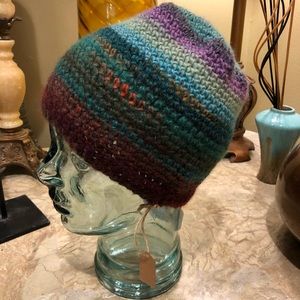 NWT Handcrafted wool warm winter hat. Warm!